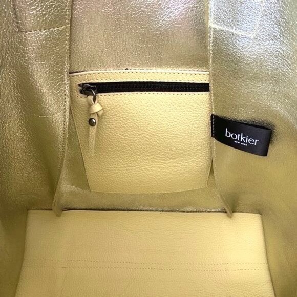Botkier Allen Lemonatta Leather Shoulder Bag - Picture 2 of 6